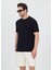 Erkek Basic Siyah T-Shirt 4