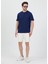 Erkek Basic Lacivert T-Shirt 3