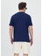 Erkek Basic Lacivert T-Shirt 4