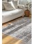 Venüs Gri Iskandinav Desenli Kaymaz Pamuk Kilim – Makinede Yıkanabilir, Modern ve Dayanıklı Tasarım Halı 1