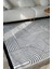Akça Modern Tasarım Yıkanabilir Dokuma Kaymaz Taban Halı Yolluk Kilim Beyaz 1