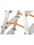 - 4+4 Basamaklı Çift Çıkışlı Galvanizli Profil Merdiven (Ev, Bahçe, İşyeri İçin Uygun) 4
