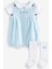 % 100 Pamuklu Pale Blue Smart Salopet Body Çorap 3’lü Set 4