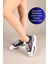 Joyse Tül Detaylı Keten Sneakers Lacivert 1