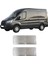Ford Transit Uyumlu 2014 ve Üzeri Krom Geniş Kapı Eşiği (Yazılı) 2 Parça Paslanmaz Çelik 1