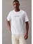 Erkek Ck Hero Logo Comfort T-Shirt - Beyaz 1