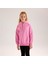 Kız Çocuk Şardonsuz Uzun Kol Ince Kapşonlu Tişört - 31990 - Pembe 1