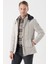 Kapüşonlu Astarlı Slim Fit Dar Kesim Casual Mont 1007235158 2