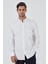 Uzun Kol Çizgili Desen Düğmeli Yaka Cepli Classic Comfort Fit Gömlek 1004250189 1