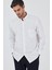 Uzun Kol Çizgili Desen Düğmeli Yaka Cepli Classic Comfort Fit Gömlek 1004250189 3