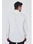 Uzun Kol Çizgili Desen Düğmeli Yaka Cepli Classic Comfort Fit Gömlek 1004250189 5