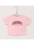 Kız Çocuk Kısa Kol Tişört - 32470 - Pembe 1
