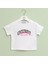Kız Çocuk Kısa Kol Tişört - 32470 - Beyaz 1