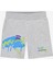 B Lw Fleece Short Büyük Erkek Çocuk Midgreymelange Şort SK2510049-337 1