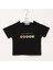 Kız Çocuk Kısa Kol Tişört - 32527 - Siyah 1