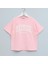 Kız Çocuk Kısa Kol Yazlık Tişört - (8 Yaş-13 Yaş) - 32502 - Pembe 1