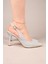 Sorbet Sim Stiletto Gümüş 5