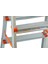 Yakut Serisi - 5+5 Basamaklı Çift Çıkışlı Galvanizli Profil Merdiven (Ev, Bahçe, İşyeri İçin Uygun) 4