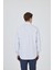 Uzun Kol Kareli Desen Bez Ayağı Sert Yaka Cepli Pamuklu Classic Comfort Fit Gömlek 1004250176 5