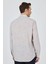 Kahverengi Uzun Kol Cepsiz Pamuk Casual Comfort Fit Gömlek 1004250127 5