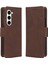 Samsung Galaxy Z Fold 6 Flip Pu Deri Darbeye Dayanıklı Koruyucu Kılıf Kredi Kartı Tutucu ile Uyumlu (Yurt Dışından) 1