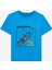 B Regular Fit Graphic Tee T-Shirt Büyük Erkek Çocuk Mavi Tshirt SK2510112-315 1