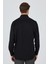 Uzun Kol Desenli Armürlü Sert Yaka Cepli Pamuklu Classic Comfort Fit Gömlek 1004250178 5