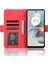 Motorola Moto G45 5g Flip Pu Deri Darbeye Dayanıklı Koruyucu Kılıf Kredi Kartı Tutucu ile Uyumlu (Yurt Dışından) 4