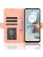 Motorola Moto G45 5g Flip Pu Deri Darbeye Dayanıklı Koruyucu Kılıf Kredi Kartı Tutucu ile Uyumlu (Yurt Dışından) 4