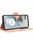 Motorola Moto G45 5g Flip Pu Deri Darbeye Dayanıklı Koruyucu Kılıf Kredi Kartı Tutucu ile Uyumlu (Yurt Dışından) 5