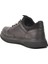 3K1235 Siyah Hakiki Deri Erkek Sneaker 4