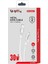 30W Metal Type-C To Lightning Şarj Kablosu 1 M Beyaz (GL-MT02) 2