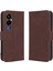 Tecno Pova 4 Pro Flip Pu Deri Darbeye Dayanıklı Koruyucu Kılıf Kredi Kartı Tutucu ile Uyumlu (Yurt Dışından) 1
