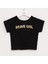 Kız Çocuk Kısa Kol Yazlık Tişört - (9 Yaş-14 Yaş) - 32070 - Siyah 1