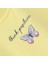 Kız Çocuk O Yaka Kısa Kol Yazlık Tişört - (2 Yaş-7 Yaş) - 31754 - Sarı 2