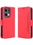 Oppo Reno 13 5g Flip Pu Deri Darbeye Dayanıklı Koruyucu Kılıf Kredi Kartı Tutucu ile Uyumlu (Yurt Dışından) 1
