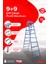Yakut Serisi - 9+9 Basamaklı Çift Çıkışlı Galvanizli Profil Merdiven (Ev, Bahçe, İşyeri İçin Uygun) 1
