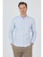 Uzun Kol Desenli Armürlü Düğmeli Yaka Cepsiz Pamuklu Classic Slim Fit Gömlek 1004250205 3