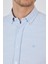 Uzun Kol Desenli Armürlü Düğmeli Yaka Cepsiz Pamuklu Classic Slim Fit Gömlek 1004250205 4