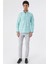 Kısalabilir Kollu Desenli Jakarlıcepsiz %100 Pamuk Casual Slim Fit Gömlek 1004230183 4