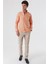 Kısalabilir Kollu Desenli Jakarlıcepsiz %100 Pamuk Casual Slim Fit Gömlek 1004230183 5