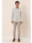 Koyu Haki Uzun Kollu Kareli Cepsiz Klasik Slim Fit Dar Kesim Gömlek 1004230175 2