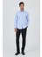 Uzun Kol Düz Bez Ayağı Sert Yaka Cepsiz Pamuklu Classic Slim Fit Gömlek 1004250195 2