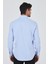 Uzun Kol Düz Bez Ayağı Sert Yaka Cepsiz Pamuklu Classic Slim Fit Gömlek 1004250195 5
