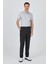 Koyu Antrasit Esnek Yandan Cepli Casual Standart Fit Jogger Pantolon 1003250119 2