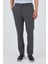 Gri Esnek Yandan Cepli Casual Slim Fit Jogger Pantolon 1003250156 1