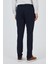 Koyu Lacivert Esnek Yandan Cepli Casual Slim Fit Jogger Pantolon 1003250156 5