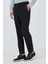 Siyah Esnek Yandan Cepli Casual Slim Fit Jogger Pantolon 1003250162 2