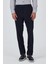 Koyu Lacivert Esnek Yandan Cepli Casual Standart Fit Jogger Pantolon 1003250119 1