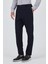 Koyu Lacivert Esnek Yandan Cepli Casual Standart Fit Jogger Pantolon 1003250119 2